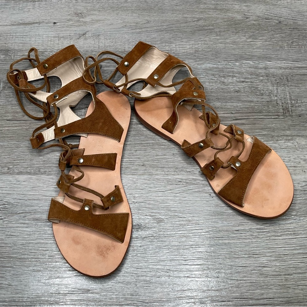 Cornetti | REVOLVE Gladiator Sandals Brown Size 36 or 6.5US